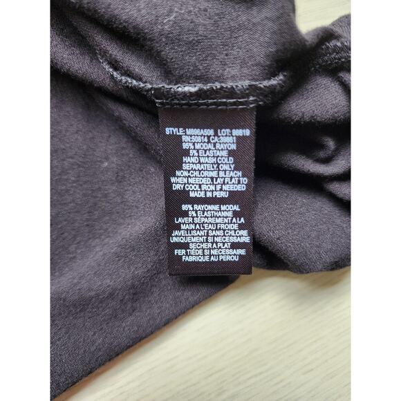 TOP/BLOUSE-TAHARI-Black-Netting Around Scoop Neck-3/4 Sleeve-Lightweight-SM - Picture 9 of 15